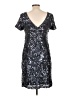 R&M Richards Silver Cocktail Dress Size 10 (petite) - photo 2