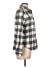 Stranger Things 100% Cotton Plaid Gray Long Sleeve Button-Down Shirt Size L - photo 4