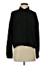 Pashmina 100% Polyester Solid Black Long Sleeve Blouse Size S - photo 1