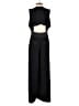 Marissa Webb Collective 100% Polyester Solid Black Jumpsuit Size 2 - photo 2