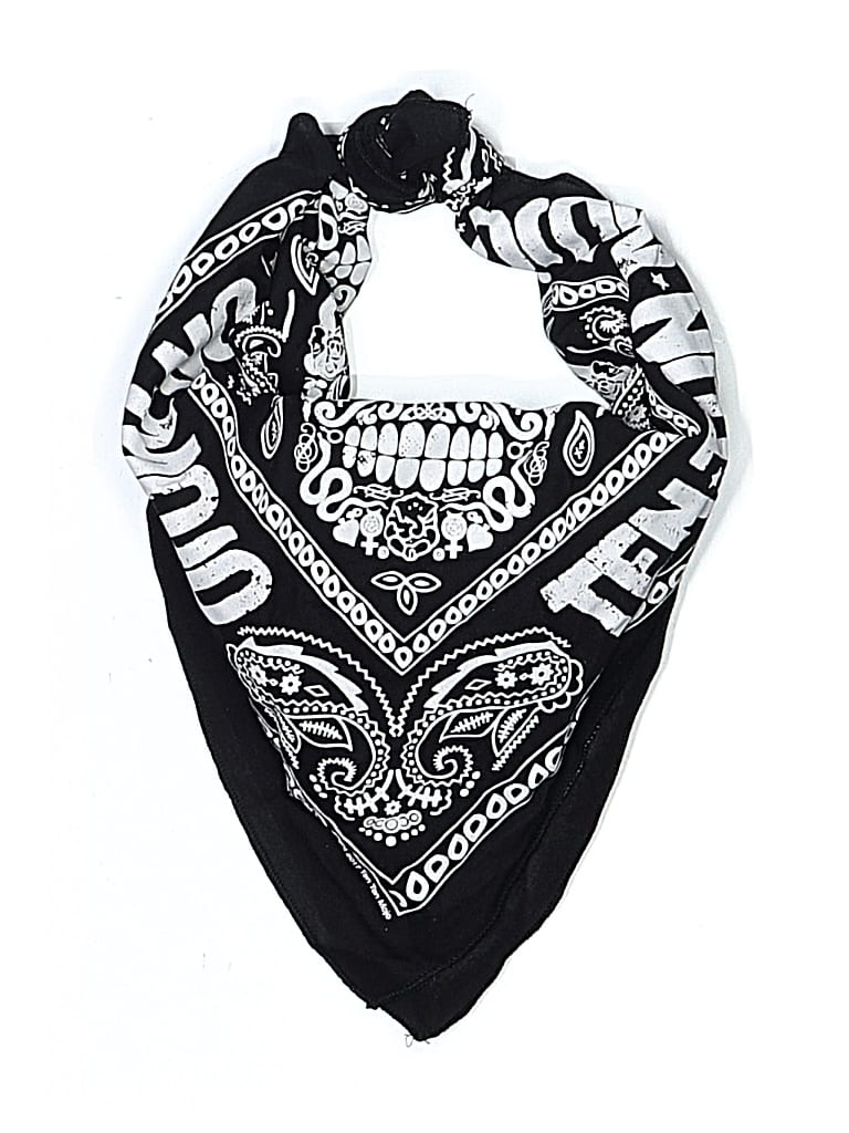 Pre-owned Unbranded Scarf In Black