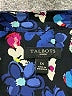Talbots 100% Rayon Floral Blue 3/4 Sleeve Blouse Size 1X - photo 6