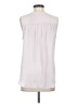 Vince Camuto 100% Polyester White Sleeveless Blouse Size S - photo 2