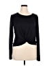 Zobha Black Long Sleeve Top Size XL - photo 1