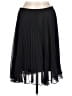 Maison Jules 100% Polyester Solid Black Formal Skirt Size L - photo 1
