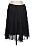 Maison Jules 100% Polyester Solid Black Formal Skirt Size L - photo 2