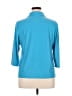 Croft & Barrow Blue Long Sleeve Polo Size XL (petite) - photo 2