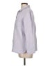 Nine West Houndstooth Purple Long Sleeve Button-Down Shirt Size L - photo 5