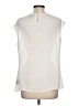 Worthington 100% Polyester Ivory Sleeveless Blouse Size L - photo 2
