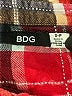 BDG Plaid Red Long Sleeve Button-Down Shirt Size S - photo 4