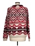 H&M L.O.G.G. Print Red Pullover Sweater Size L - photo 2