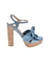 Lauren Conrad Blue Sandals Size 5 - photo 1