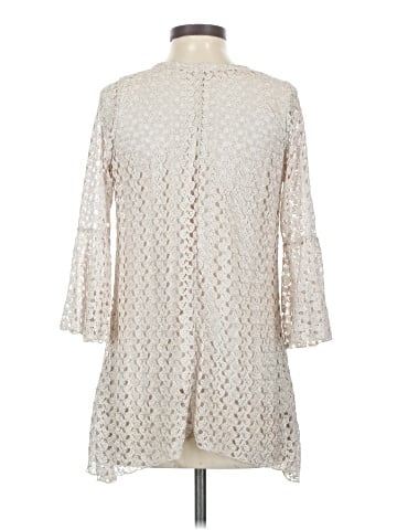 Brittany Black 3/4 Sleeve Blouse (view 2)
