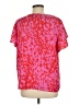Shein Pink Short Sleeve Blouse Size 12 - photo 2