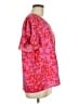 Shein Pink Short Sleeve Blouse Size 12 - photo 4