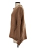 Express Solid Brown Pullover Sweater Size XS - photo 5