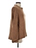 Express Solid Brown Pullover Sweater Size XS - photo 4