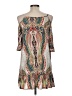 Unbranded Paisley Ivory Casual Dress Size M (estimated) - photo 2