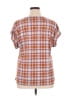 Cure Plaid Brown Short Sleeve Henley Size XL - photo 2
