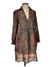 Zara Basic Paisley Brown Casual Dress Size S - photo 1