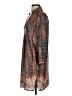 Zara Basic Paisley Brown Casual Dress Size S - photo 5