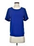 Sweet Rain Blue Short Sleeve Top Size S - photo 1