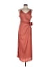 billy j 100% Polyester Orange Cocktail Dress Size 14 - photo 1