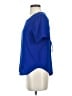 Sweet Rain Blue Short Sleeve Top Size S - photo 5