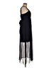 Connected Apparel 100% Polyester Black Cocktail Dress Size 6 (petite) - photo 4