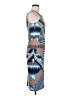 Karen Millen Graphic Blue Cocktail Dress Size 6 - photo 4