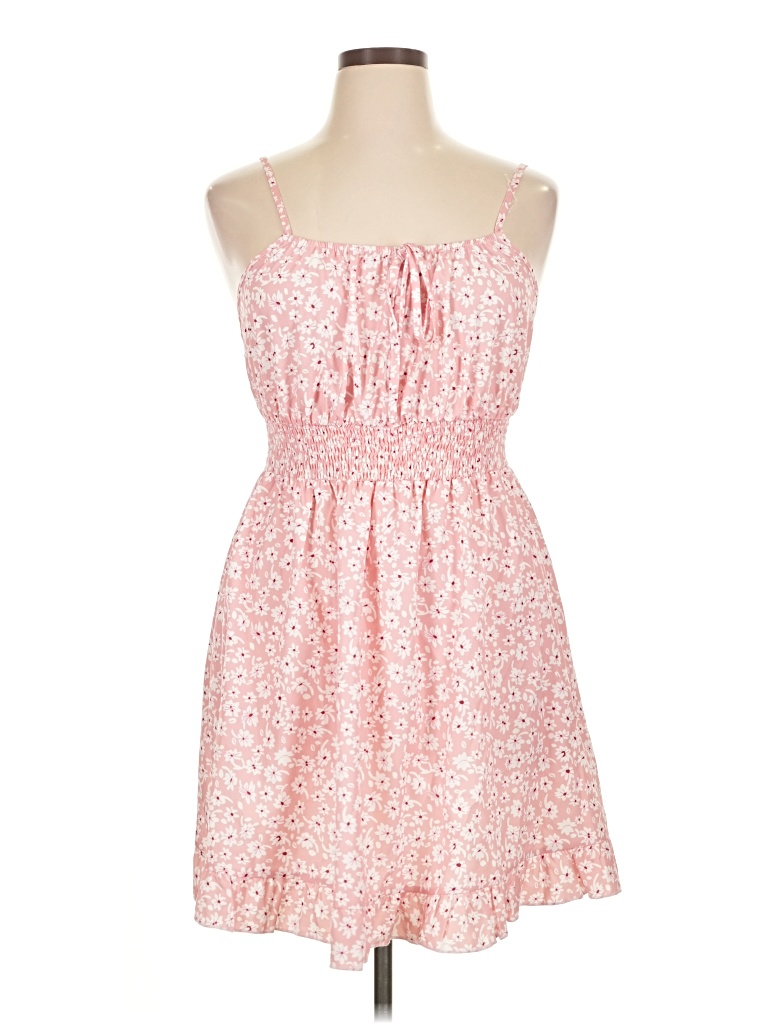 Pre-owned Unbranded Casual Dress In Pink