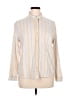 Universal Thread 100% Cotton Stripes Ivory Long Sleeve Button-Down Shirt Size XL - photo 1
