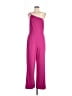 Crystal Sky Solid Pink Jumpsuit Size L - photo 1