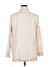 Universal Thread 100% Cotton Stripes Ivory Long Sleeve Button-Down Shirt Size XL - photo 2