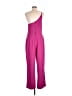 Crystal Sky Solid Pink Jumpsuit Size L - photo 2