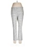 Theory Houndstooth Ivory Casual Pants Size 12 - photo 1