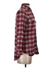 Madewell Plaid Burgundy Long Sleeve Button-Down Shirt Size XS - photo 4