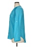 Unbranded 100% Polyester Teal Long Sleeve Blouse Size XL - photo 5