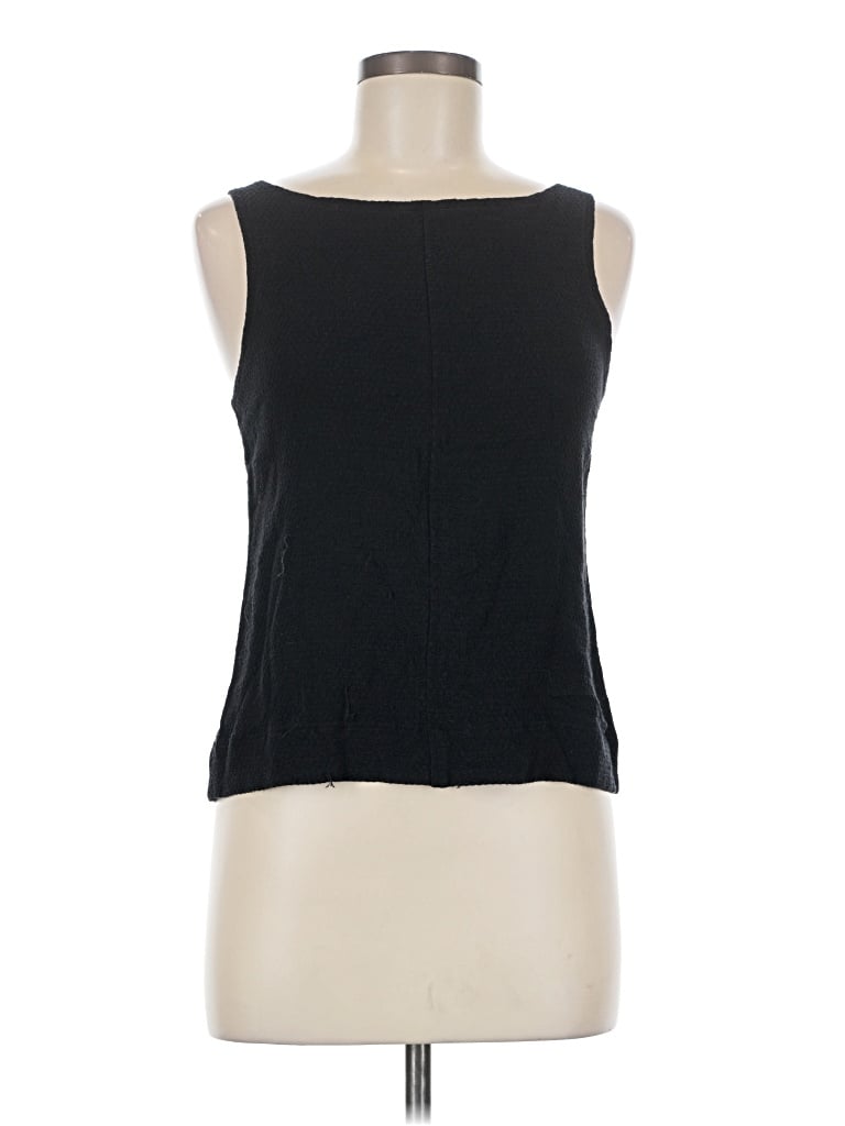 Pre-owned Unbranded Sleeveless T-shirt In Black