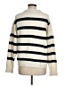 American Eagle Outfitters Stripes Ivory Pullover Sweater Size M - photo 2