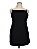 Collusion Solid Black Cocktail Dress Size 14 - photo 1