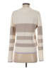 Cyrus Color Block Tan Pullover Sweater Size S - photo 2