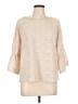 Cable & Gauge Ivory 3/4 Sleeve Blouse Size L - photo 1