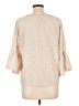 Cable & Gauge Ivory 3/4 Sleeve Blouse Size L - photo 2