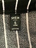Shein Stripes Black Formal Skirt Size S - photo 4