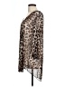 Jordan Taylor Animal Print Brown 3/4 Sleeve Blouse Size L - photo 5