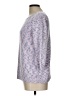 Talbots Outlet 100% Cotton Tweed Purple Pullover Sweater Size L (estimated) - photo 5