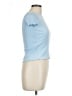 Btween Blue Short Sleeve Top Size 10 - photo 4