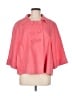 Sandro 100% Linen Pink Coat Size Med (2) - photo 1