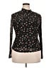 Tinsel Black Long Sleeve Turtleneck Size 2X - photo 1